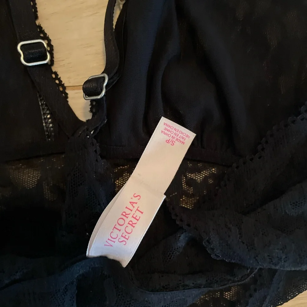 Victoria's Secret Black Lace Bralette